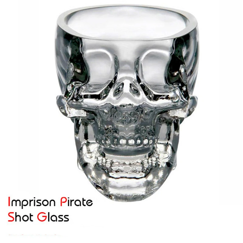 Creative Crystal Skull Cup Vodka Glass Skull Wine Glass Bar KTV Christmas Holiday Supplies Imprisoned Pirate
Creative Crystal Skull Cup Vodka Glass Skull Wine Glass Bar KTV Christmas Holiday Supplies Imprisoned Pirate