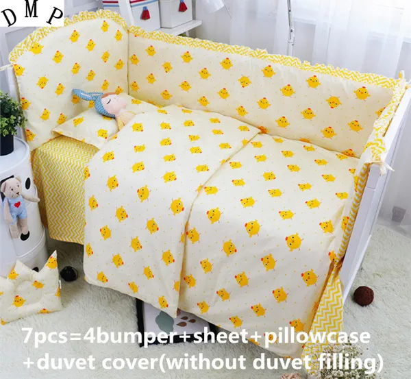 Promotion! 6/7PCS Cartoon Baby Bedding Set Crib Bedding Set 100% Cotton Baby Bed Clothes ,120*60/120*70cm
Promotion! 6/7PCS Cartoon Baby Bedding Set Crib Bedding Set 100% Cotton Baby Bed Clothes ,120*60/120*70cm