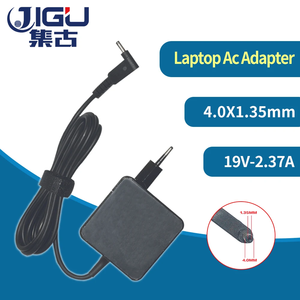 JIGU 19V 2.37A 4,0*1,35mm зарядное устройство для ноутбука, адаптер питания переменного тока для Asus U305F A556U U3000 TAICHI21 X451CA
JIGU 19V 2.37A 4,0*1,35mm зарядное устройство для ноутбука, адаптер питания переменного тока для Asus U305F A556U U3000 TAICHI21 X451CA