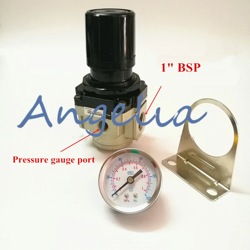 1 "BSP DN25 регулятор давления пара пневматический контрольный клапан с манометром