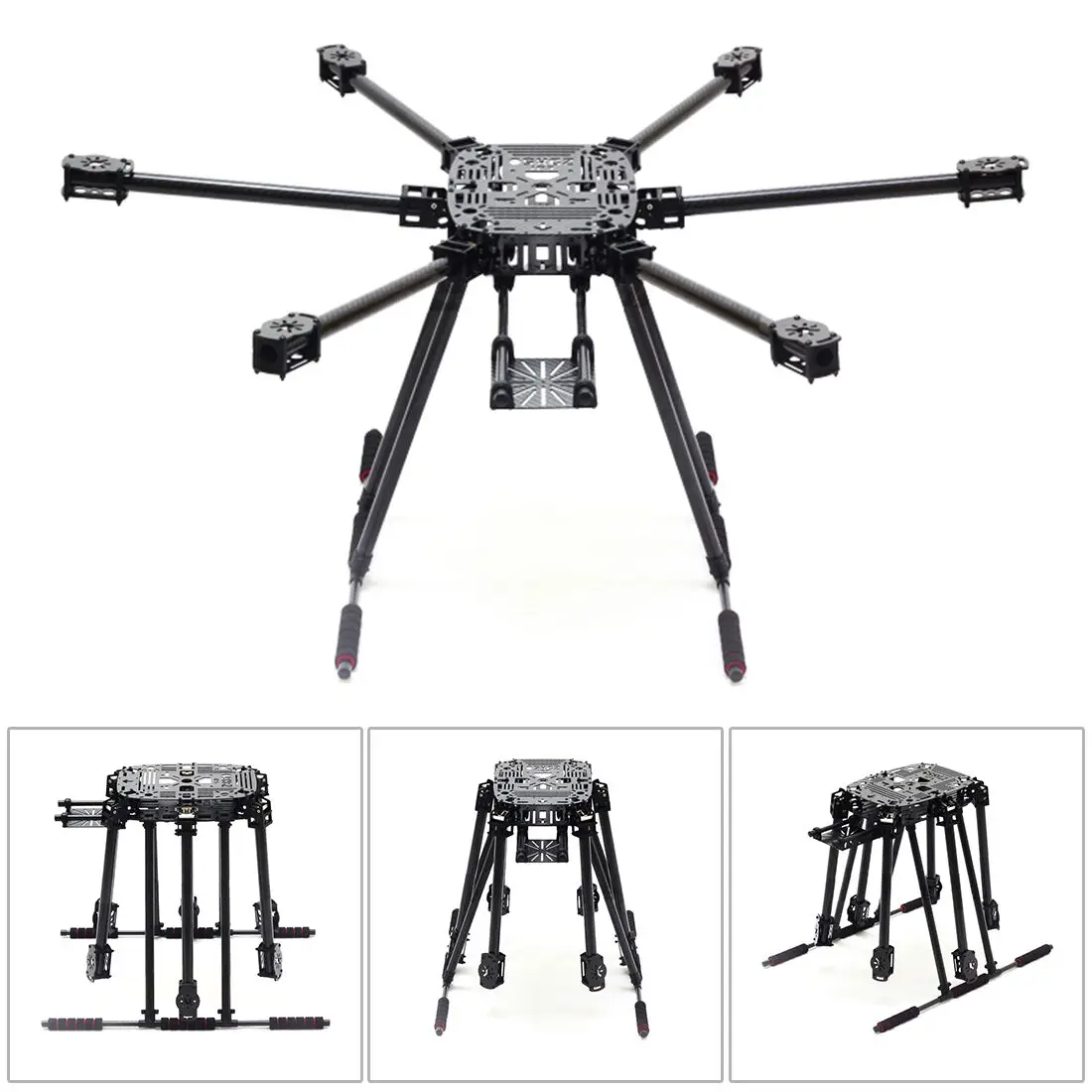 ZD850 Full Carbon Fiber ZD 850 Frame Kit with Unflodable Landing Gear Foldable Arm for FPV DIY Aircraft Hexacopter JMT
ZD850 Full Carbon Fiber ZD 850 Frame Kit with Unflodable Landing Gear Foldable Arm for FPV DIY Aircraft Hexacopter JMT