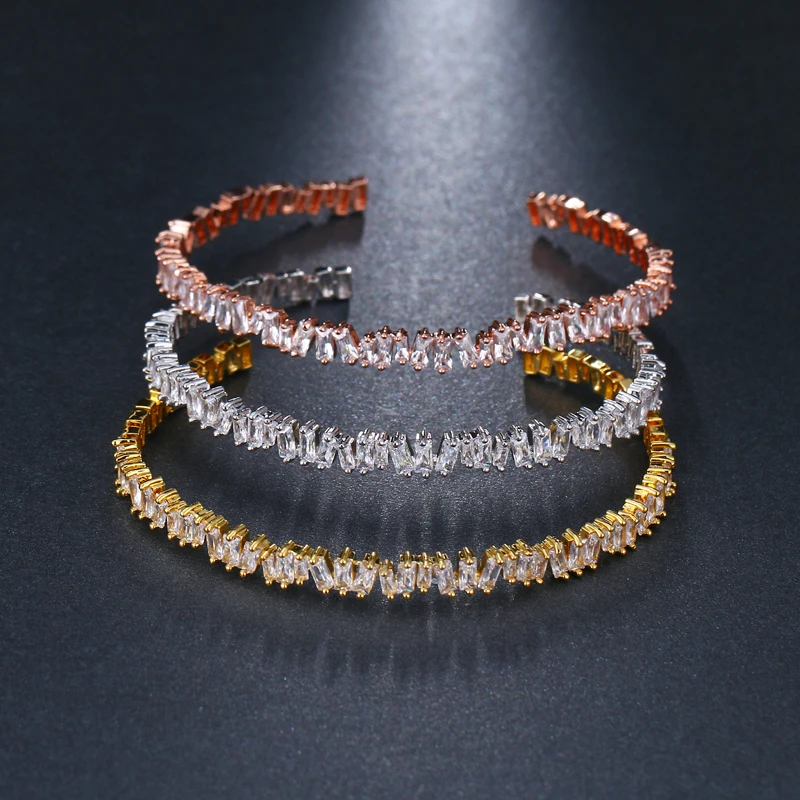 2020 NoEnName_Null Gold Color Bangle Bracelet with AAA Cz Beads Cuff Bracelets & Bangle For Women Fashion Jewelry Pulseiras
2020 NoEnName_Null Gold Color Bangle Bracelet with AAA Cz Beads Cuff Bracelets & Bangle For Women Fashion Jewelry Pulseiras