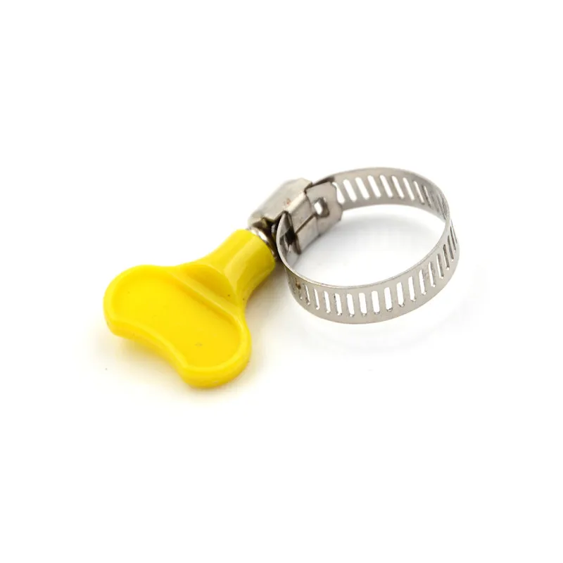 Stainless Steel Hose Clamp easy installation Fit 6mm OD ~ 29mm OD Plastic Tube Homebrew Pipe Clamp with rolled edges Handle 6PC
Stainless Steel Hose Clamp easy installation Fit 6mm OD ~ 29mm OD Plastic Tube Homebrew Pipe Clamp with rolled edges Handle 6PC