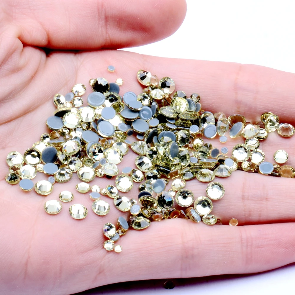 SS4 1.5mm 1440pcs Glass Strass Crystal Round Flatback Strass Hotfix Rhinestones for Garment Decorations Fabric Garments Supplies
SS4 1.5mm 1440pcs Glass Strass Crystal Round Flatback Strass Hotfix Rhinestones for Garment Decorations Fabric Garments Supplies