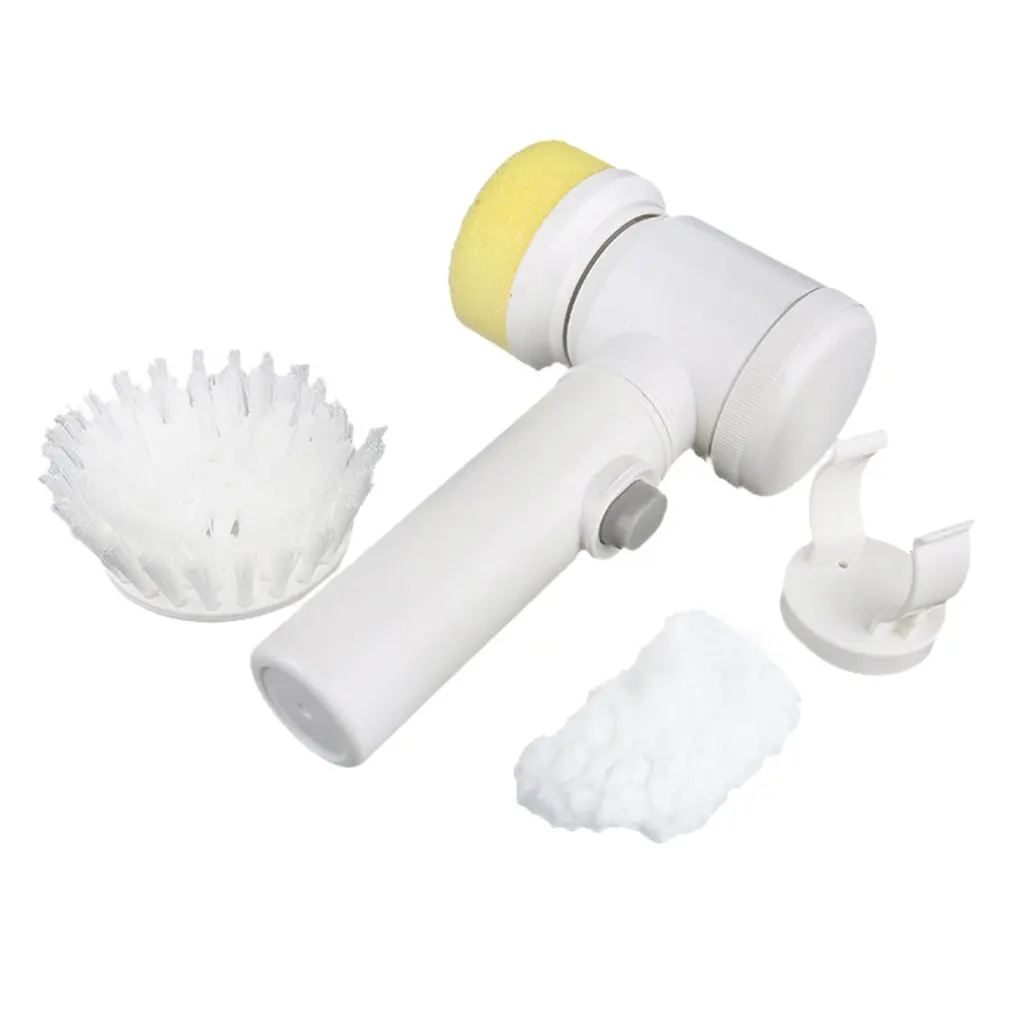 Multifunctional 5 In 1 Electric Household Magic Brush ABS Nylon Kitchen Bathtub Cleaning Window Brush Cleaner White
Multifunctional 5 In 1 Electric Household Magic Brush ABS Nylon Kitchen Bathtub Cleaning Window Brush Cleaner White