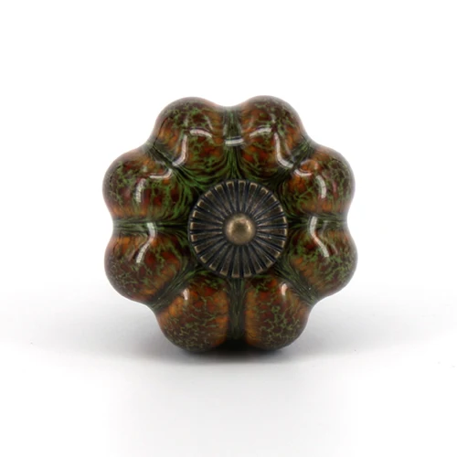 Керамическая ручка для шкафа в форме тыквы
Керамическая ручка для шкафа в форме тыквы