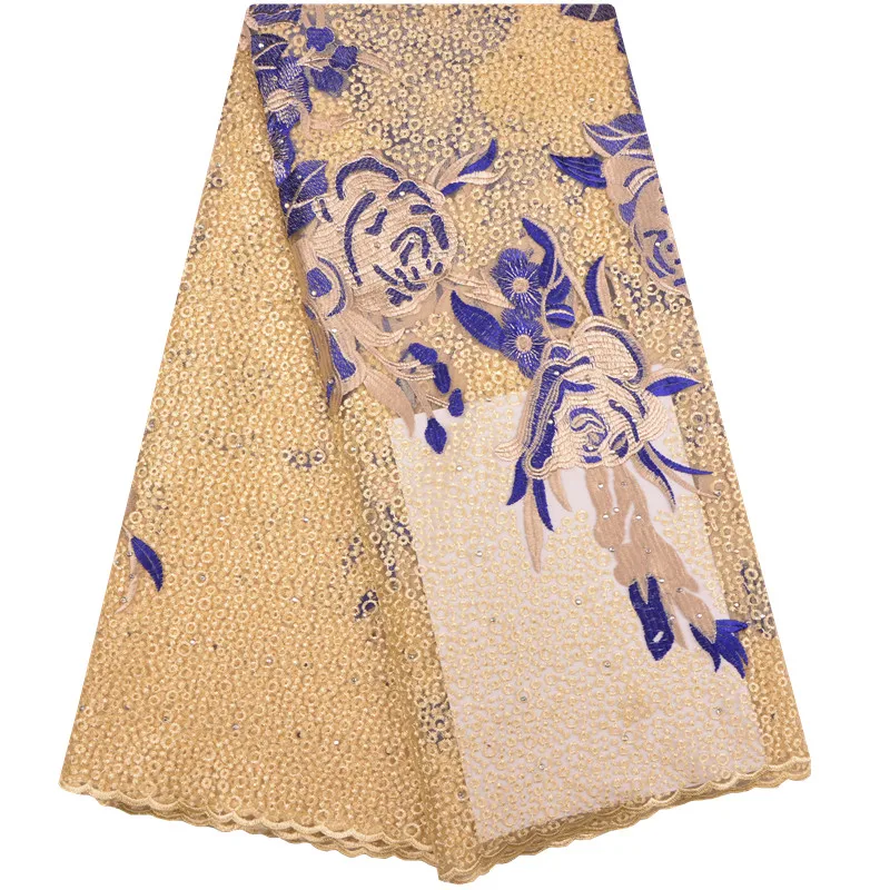 Gold Super Soft Original Swiss voile lace silky African lace fabric for all occasions skin friendly material A1242
Gold Super Soft Original Swiss voile lace silky African lace fabric for all occasions skin friendly material A1242