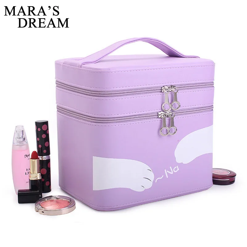 Mara's Dream Women Cosmetic Cases Double layer large capacity portable Women bag fashion cartoon prints Women storage bag
Mara's Dream Women Cosmetic Cases Double layer large capacity portable Women bag fashion cartoon prints Women storage bag