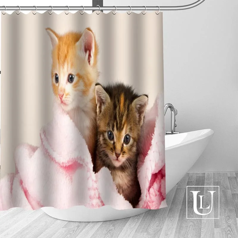 Cat Animal Shower Curtains Custom Design Creative Shower Curtain Bathroom Waterproof Polyester Fabric
Cat Animal Shower Curtains Custom Design Creative Shower Curtain Bathroom Waterproof Polyester Fabric