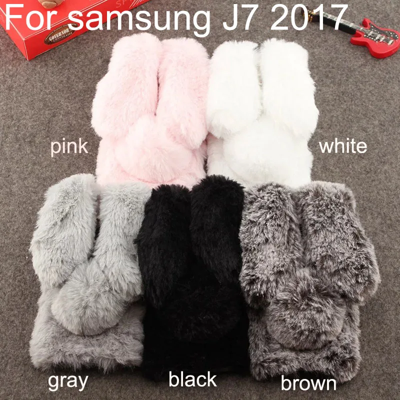 For Samsung Galaxy J7 2017 case,Rabbit Fur ears Hairy Soft TPU Back Cover for fundas Samsung J7 2017 Cover Mobile Phone case
For Samsung Galaxy J7 2017 case,Rabbit Fur ears Hairy Soft TPU Back Cover for fundas Samsung J7 2017 Cover Mobile Phone case