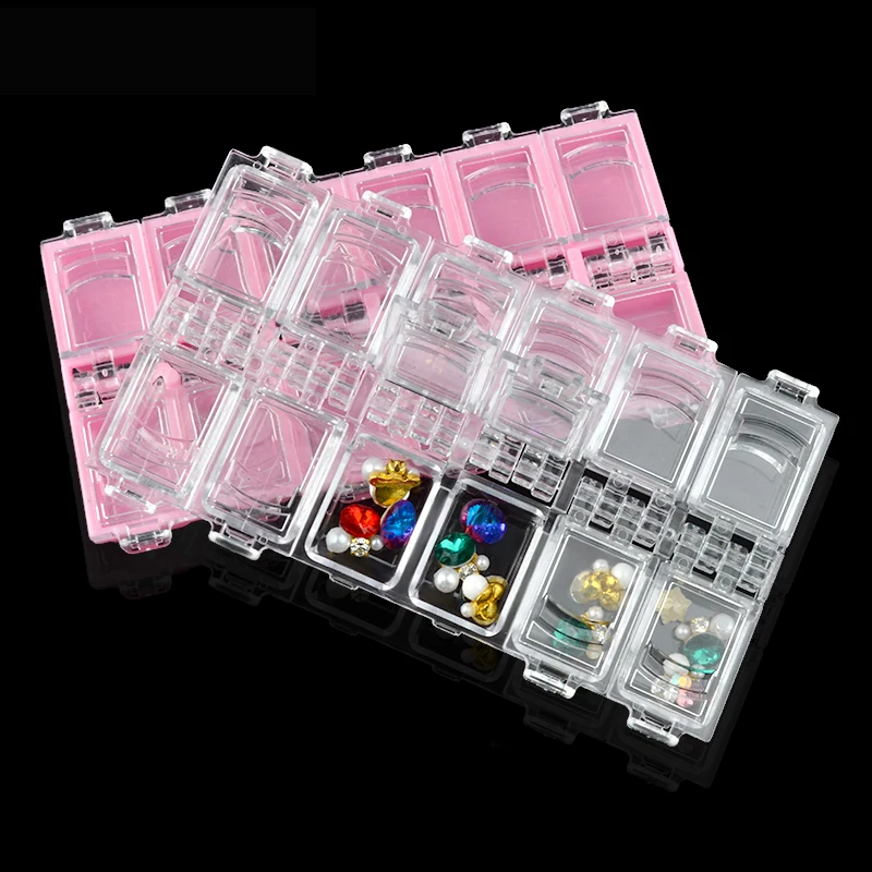 12 Grid Empty Nail Art Decorations Storage Case Box Nail Glitter Rhinestone Crystal Beads Paillette Accessories Container
12 Grid Empty Nail Art Decorations Storage Case Box Nail Glitter Rhinestone Crystal Beads Paillette Accessories Container