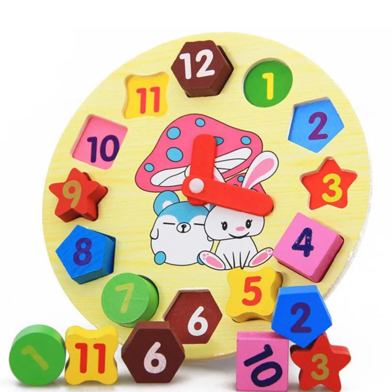 LittLove Baby Kids Childrens Education Wooden Puzzle Toys Wooden Digital Clock Jigsaw Toy Geometry Stacking Toys For Children
LittLove Baby Kids Childrens Education Wooden Puzzle Toys Wooden Digital Clock Jigsaw Toy Geometry Stacking Toys For Children