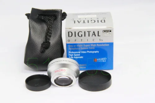 Macro Camera 30mm 0.45x WIDE Angle + Macro Conversion LENS +Front and Rear Caps for Front Threads Camcorder
Macro Camera 30mm 0.45x WIDE Angle + Macro Conversion LENS +Front and Rear Caps for Front Threads Camcorder
