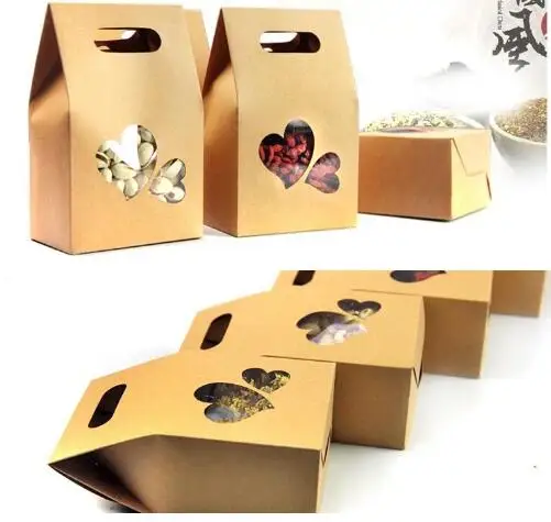 50pcs/lot Brown kraft paper bags,Stand up window boxes recyclable for wedding/gift/coffee/food/paper candy package
50pcs/lot Brown kraft paper bags,Stand up window boxes recyclable for wedding/gift/coffee/food/paper candy package
