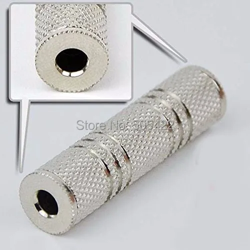 200pcs/lot New 3.5mm Female to Female F/F Stereo Audio Adapter Headphone Jack Connector
200pcs/lot New 3.5mm Female to Female F/F Stereo Audio Adapter Headphone Jack Connector