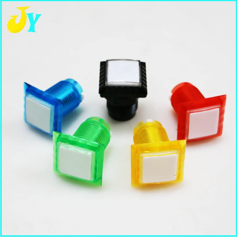 10pcs 32mm LED Illuminated Arcade Button 12V Square Push Button with Micro Switch for Fishing Coin Operated Games (5 colors)
10pcs 32mm LED Illuminated Arcade Button 12V Square Push Button with Micro Switch for Fishing Coin Operated Games (5 colors)