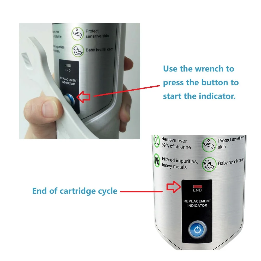 Miniwell L720 shower water filter remove chlorine Care skin, hair for home use carbon kdf media heavy metal spa bathroom
Miniwell L720 shower water filter remove chlorine Care skin, hair for home use carbon kdf media heavy metal spa bathroom