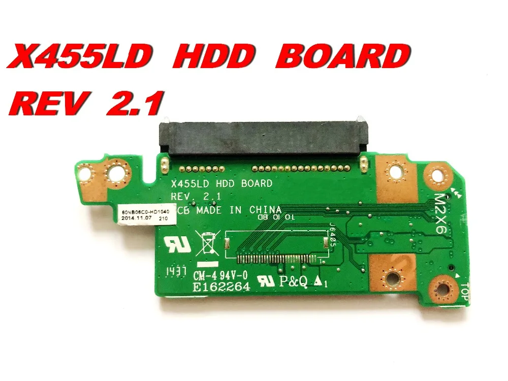 Original For ASUS X455LD HDD board X455LD HDD BOARD REV 2.1 tested good Free shipping
Original For ASUS X455LD HDD board X455LD HDD BOARD REV 2.1 tested good Free shipping