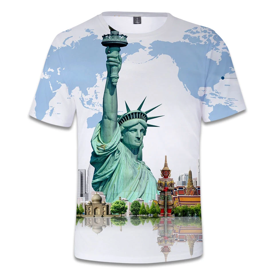LUCKYFRIDAYF Statue Of Liberty 3d T Shirts Printed Summer Fashion Men Women T-shirt Top Short Sleeve Funny 3D T-shirts Tee Shirt
LUCKYFRIDAYF Statue Of Liberty 3d T Shirts Printed Summer Fashion Men Women T-shirt Top Short Sleeve Funny 3D T-shirts Tee Shirt