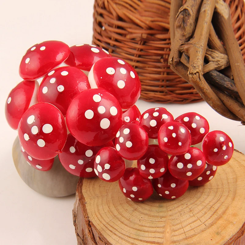 50 PCS Garden Ornament Plant Pots Fairy Garden Decoration Accessories Mini Red Mushroom
50 PCS Garden Ornament Plant Pots Fairy Garden Decoration Accessories Mini Red Mushroom
