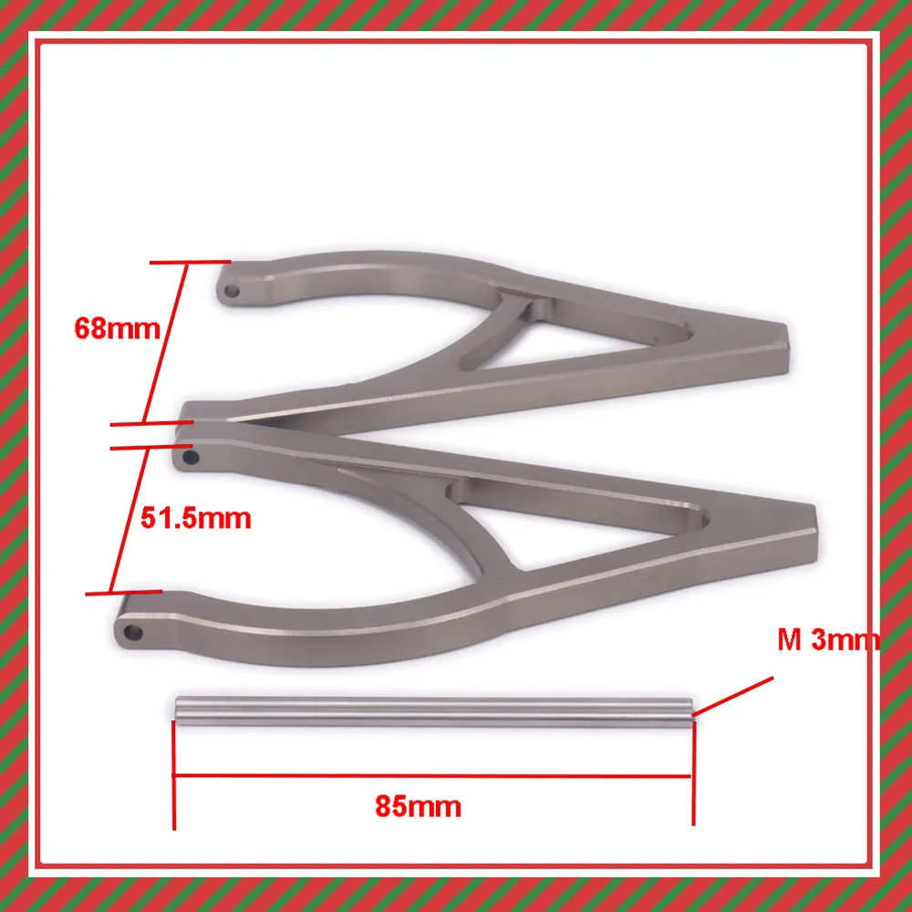 2PCS Alloy Rear Upper Suspension Arm a-Arm For Rc Hobby Car 1/10 Traxxas E-Revo Summit Slayer Maxx Revo3.3 T4130 ERO-004B 5333
2PCS Alloy Rear Upper Suspension Arm a-Arm For Rc Hobby Car 1/10 Traxxas E-Revo Summit Slayer Maxx Revo3.3 T4130 ERO-004B 5333