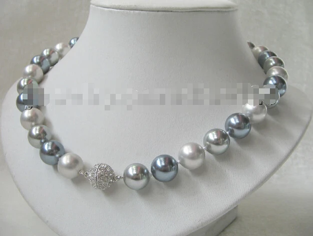 Beautiful 18" 12mm perfect round multicolor south sea shell pearl necklace ^^^@^Noble style Natural Fine jewe FREE SHIPPING
Beautiful 18" 12mm perfect round multicolor south sea shell pearl necklace ^^^@^Noble style Natural Fine jewe FREE SHIPPING