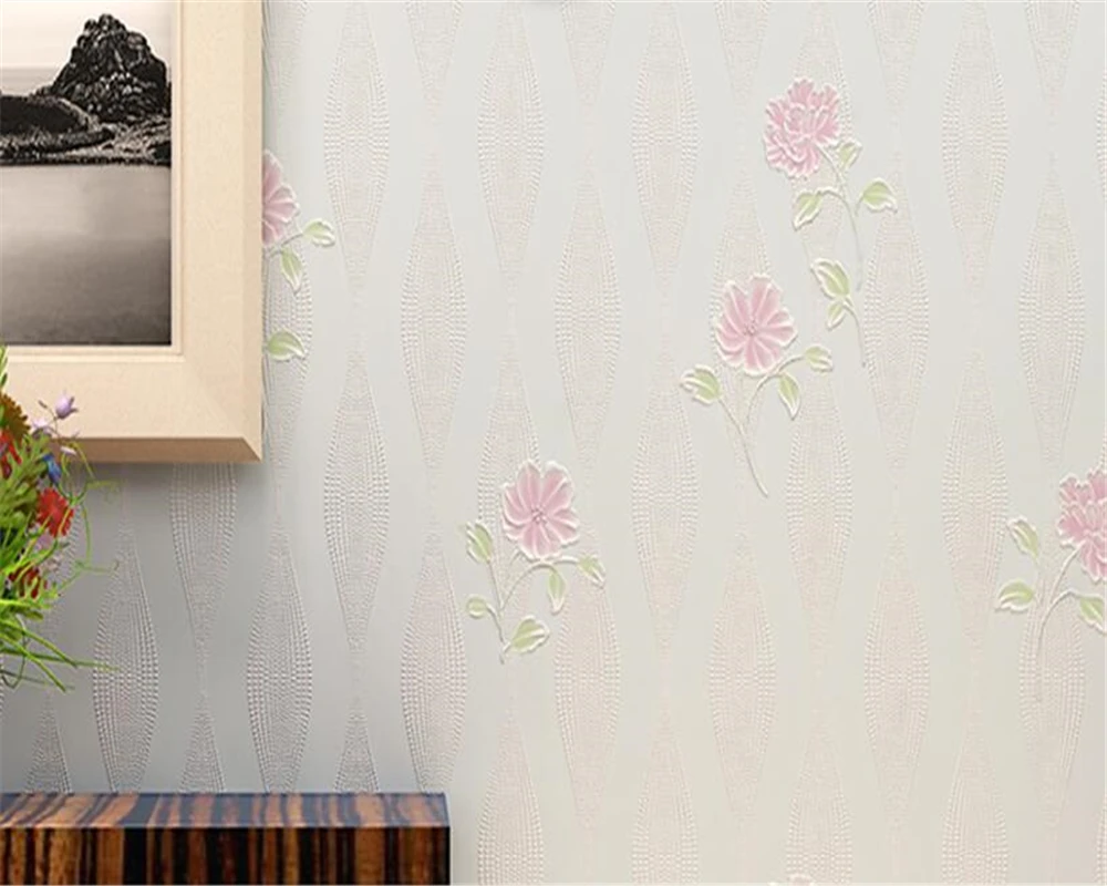 Beibehang Pastoral wallpaper floral bedroom warm wallpaper home princess room decoration background 3D wallpaper Pink 10m roll
Beibehang Pastoral wallpaper floral bedroom warm wallpaper home princess room decoration background 3D wallpaper Pink 10m roll