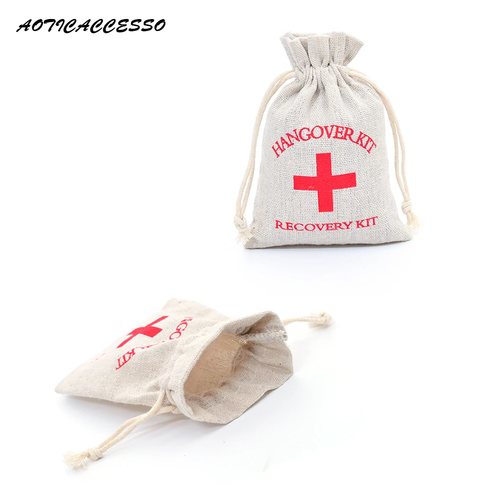 5pcs Cotton Drawstring Bag Wedding Hangover Kit Bag Jute Candy Gift Bags Drawstring Bag for Wedding Favors 3.9"x5.5"
5pcs Cotton Drawstring Bag Wedding Hangover Kit Bag Jute Candy Gift Bags Drawstring Bag for Wedding Favors 3.9"x5.5"
