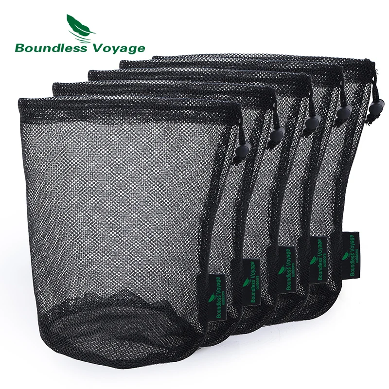 Boundless Voyage Durable Nylon Mesh Drawstring Bag for Cutlery Bottle Pot Pan Kettle Mesh Storage Ditty Bag Travel Stuff Sack
Boundless Voyage Durable Nylon Mesh Drawstring Bag for Cutlery Bottle Pot Pan Kettle Mesh Storage Ditty Bag Travel Stuff Sack