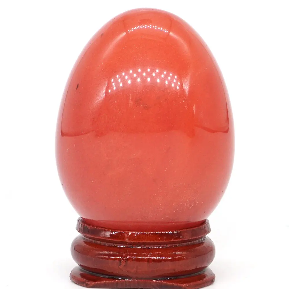 35*49MM Cherry Quartz Stone Egg Nice Gemstone Crystal Mineral Healing Ball Home decoration accessory Kegel Massage Yoni Egg
35*49MM Cherry Quartz Stone Egg Nice Gemstone Crystal Mineral Healing Ball Home decoration accessory Kegel Massage Yoni Egg