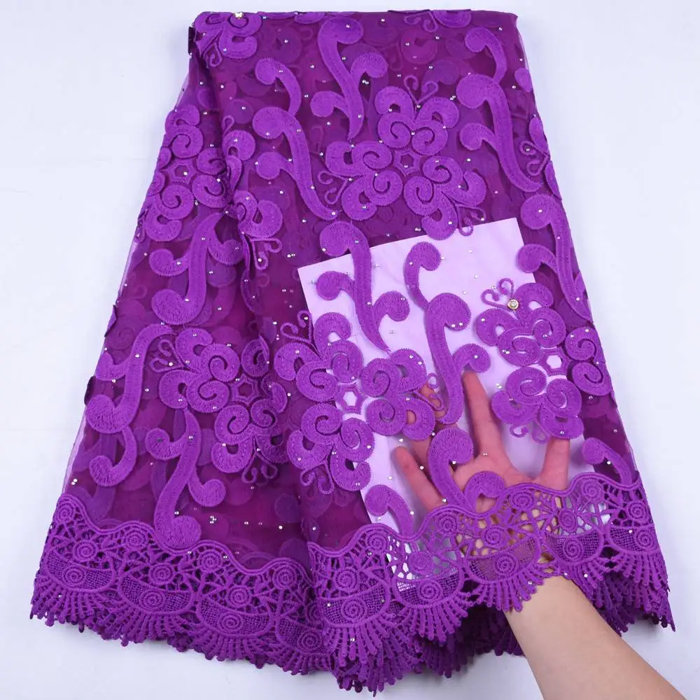New Purple Milk Silk Lace Fabric 3D Applique African Lace Fabric Latest 2019 French Nigerian Tulle Lace Fabric With Stones S1670
New Purple Milk Silk Lace Fabric 3D Applique African Lace Fabric Latest 2019 French Nigerian Tulle Lace Fabric With Stones S1670