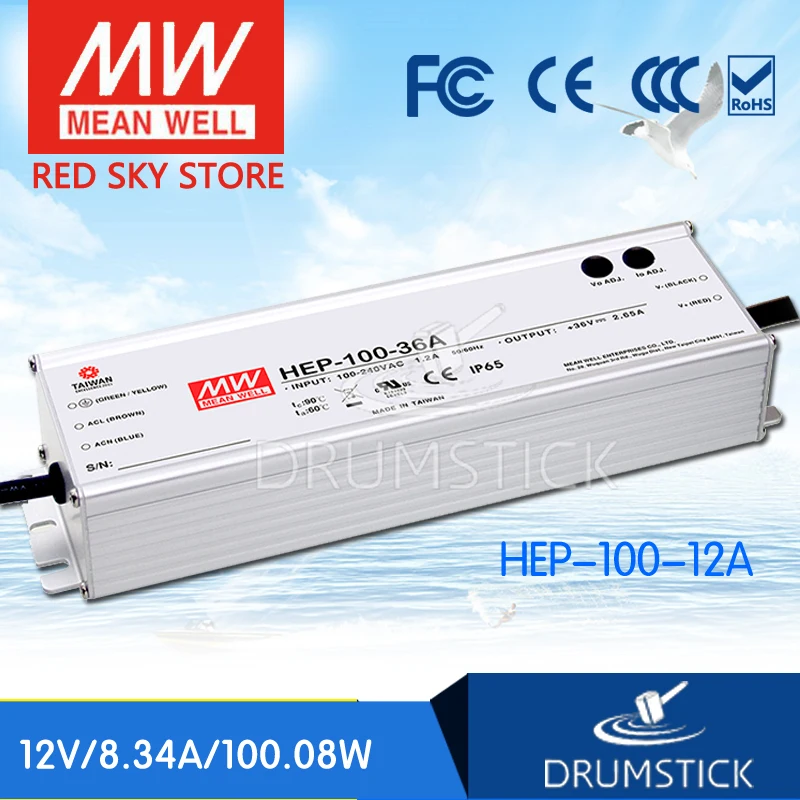 transmit MEAN WELL HEP-100 12A/24A 100W industrial IP68 anti-harsh environment switching power supply
transmit MEAN WELL HEP-100 12A/24A 100W industrial IP68 anti-harsh environment switching power supply