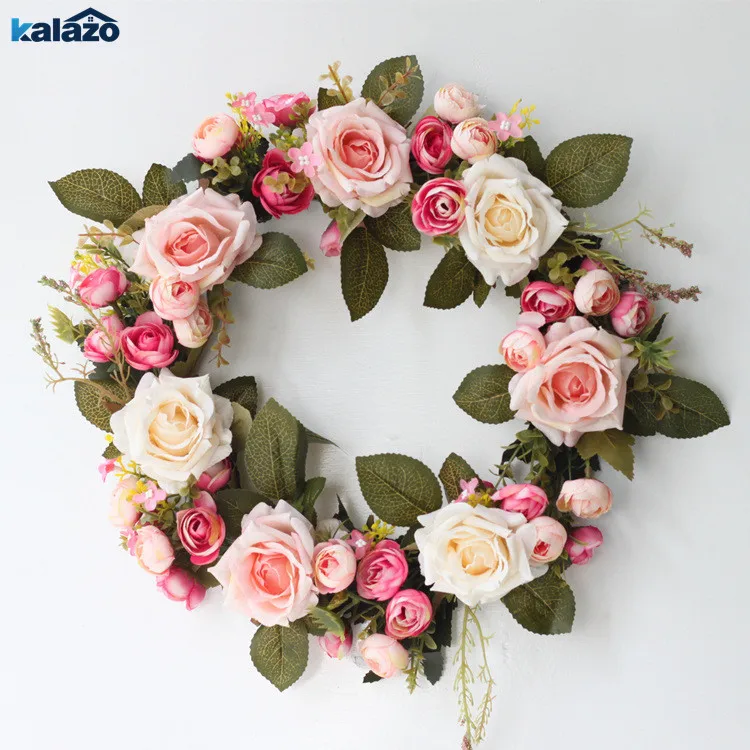 1pc 35cm Wreaths Artificial Flowers Wreaths wedding birthday party decorations Perfect Quality Wall Hanging Artificial Garland
1pc 35cm Wreaths Artificial Flowers Wreaths wedding birthday party decorations Perfect Quality Wall Hanging Artificial Garland