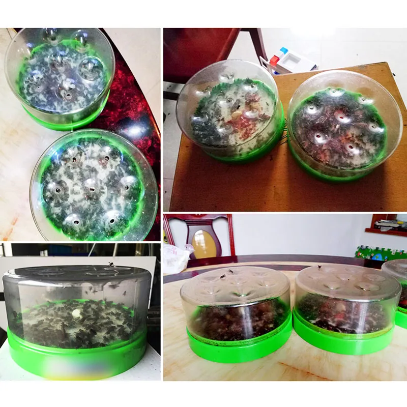 Automatic Fly Trap Pest Reject Flycatcher Killer For Hotel Restaurant Home Indoor Automatic Artifact Caught Fly Killer
