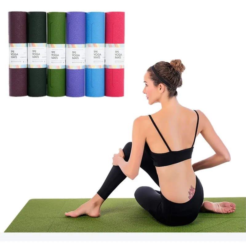 TPE Yoga Mat 8mm Friendly Tasteless Anti Slip Fitness Yoga Mat Pilates Gymnastics Bikram Meditation Towel-High Density Thick
TPE Yoga Mat 8mm Friendly Tasteless Anti Slip Fitness Yoga Mat Pilates Gymnastics Bikram Meditation Towel-High Density Thick
