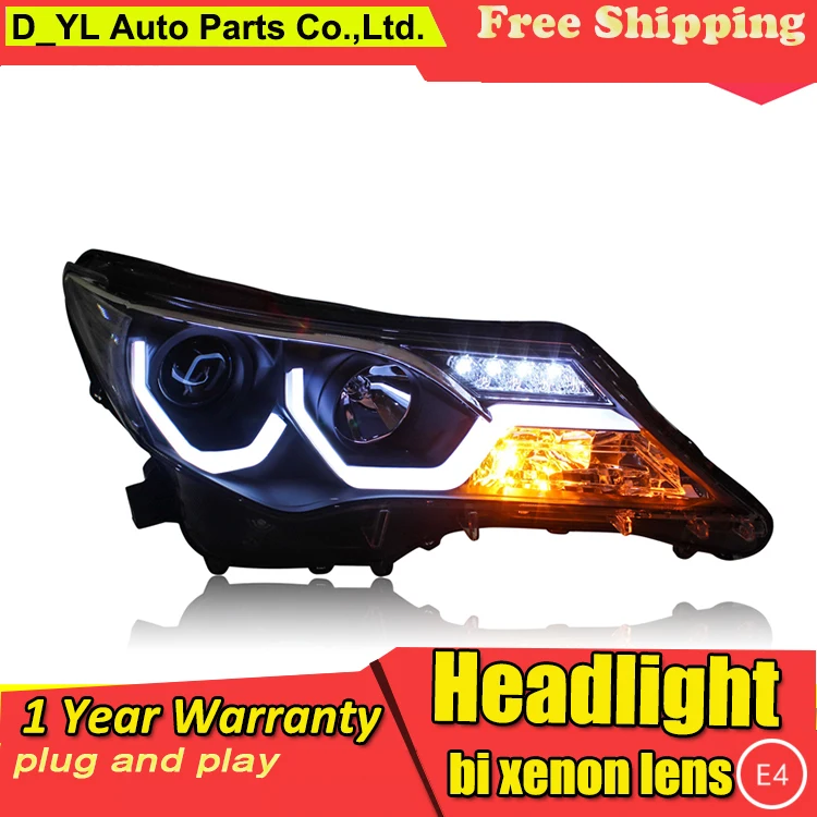 Car Styling Headlights for toyota rav4 LED Headlight 2013-2015 for rav4 Head Lamp LED Daytime Running Light LED DRL Bi-Xenon HID
Car Styling Headlights for toyota rav4 LED Headlight 2013-2015 for rav4 Head Lamp LED Daytime Running Light LED DRL Bi-Xenon HID