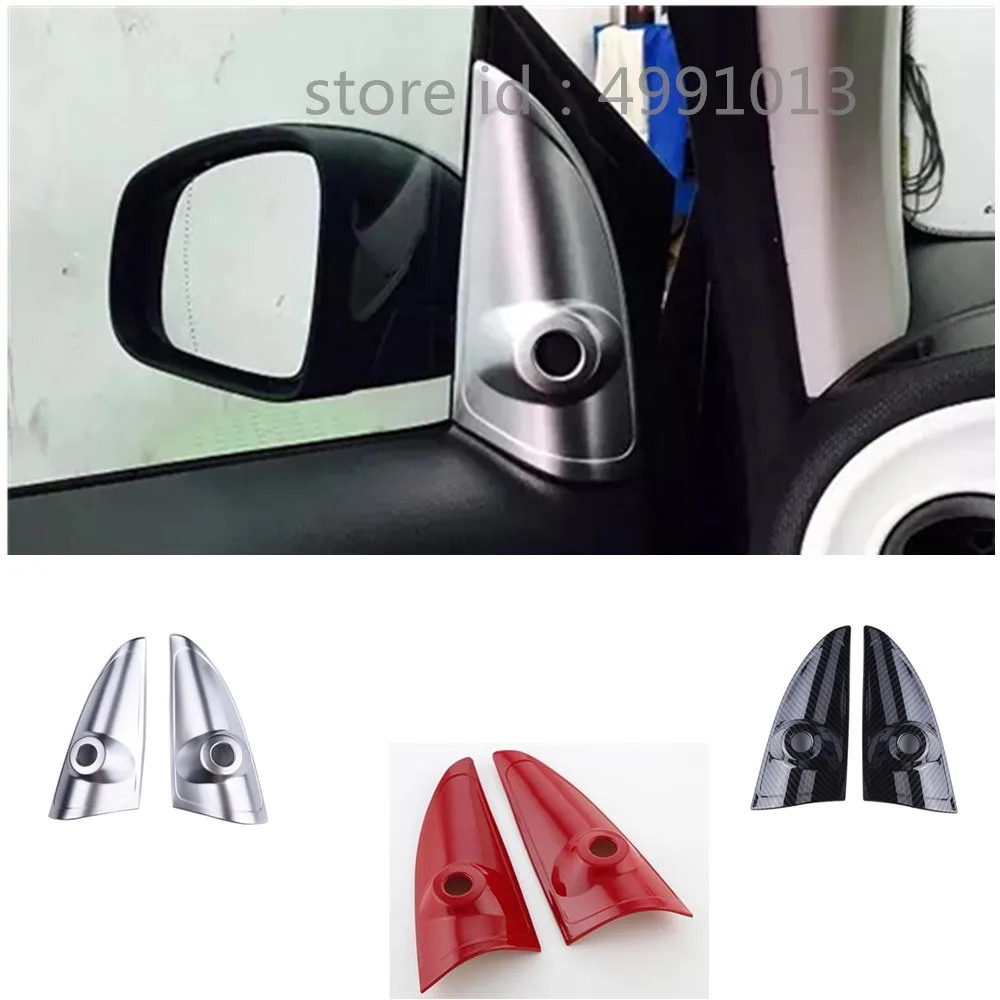 High quality For Benz smart fortwo 2015 2016 2017 2018 car cover inner front head A column lamp frame triangle trim 2pcs
High quality For Benz smart fortwo 2015 2016 2017 2018 car cover inner front head A column lamp frame triangle trim 2pcs