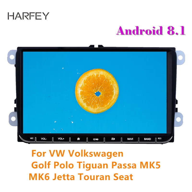 Harfey 2din Android 8.1 9" 3G For VW Volkswagen Golf Polo Tiguan Passa MK5 MK6 Jetta Touran Seat Car Autoradio GPS Multimedia
Harfey 2din Android 8.1 9" 3G For VW Volkswagen Golf Polo Tiguan Passa MK5 MK6 Jetta Touran Seat Car Autoradio GPS Multimedia