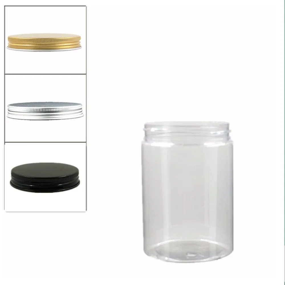 10pc/Lot 300ml Clear/Amber Round Pet Jar Bottle Container With Sliver/Gold Aluminium Cap W/Pe Liner,Plastic Container,Packaging,
10pc/Lot 300ml Clear/Amber Round Pet Jar Bottle Container With Sliver/Gold Aluminium Cap W/Pe Liner,Plastic Container,Packaging,