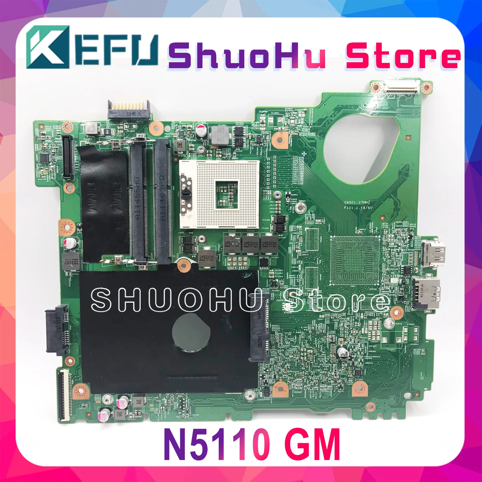KEFU N5110 For DELL inspiron 15R N5510 CN-0G8RW1 0G8RW1 G8RW1 HM67 DDR3 original Test Motherboard original 100% work
KEFU N5110 For DELL inspiron 15R N5510 CN-0G8RW1 0G8RW1 G8RW1 HM67 DDR3 original Test Motherboard original 100% work