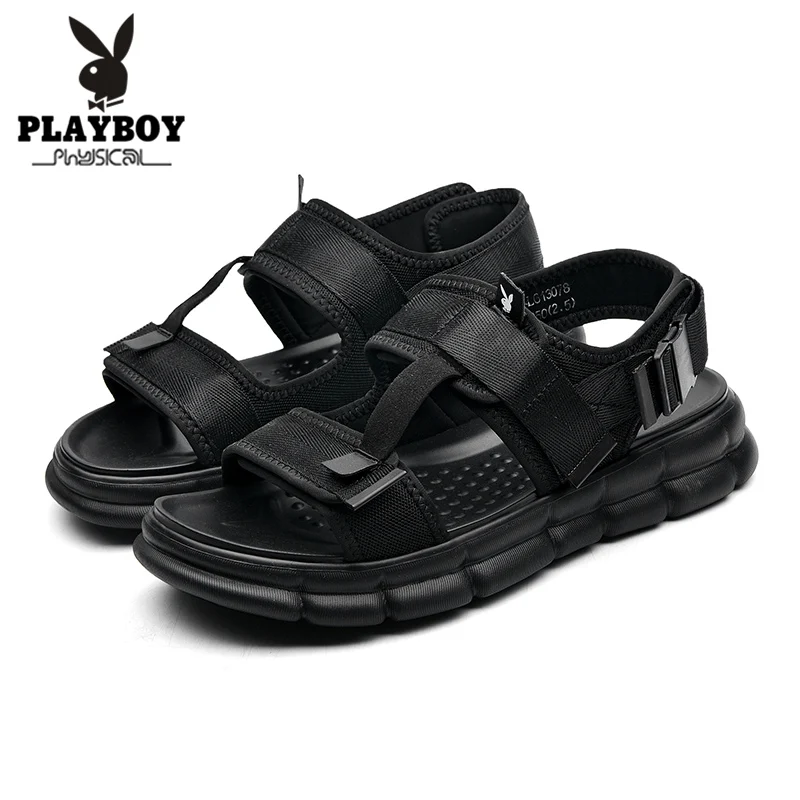 PLAYBOY 2019 New Summer Brand Men's Sandals Mesh Designer Mens Shoes Hook & Loop Fashion Man Beach Shoes PL613078
PLAYBOY 2019 New Summer Brand Men's Sandals Mesh Designer Mens Shoes Hook & Loop Fashion Man Beach Shoes PL613078