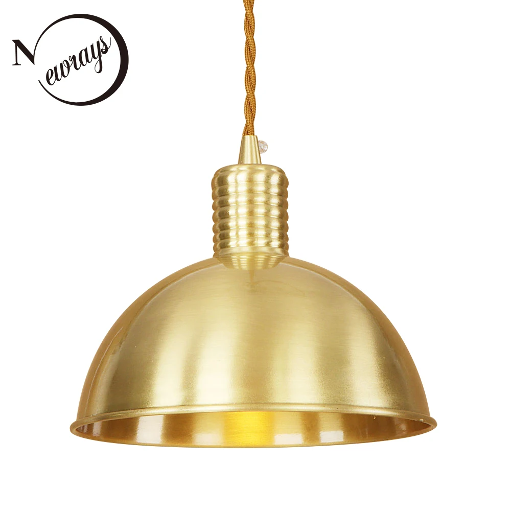 Modern iron brass hemispherical pendant lamp 220V E27 LED novelty hanging light fixture restaurant bedroom living room cafe bar
Modern iron brass hemispherical pendant lamp 220V E27 LED novelty hanging light fixture restaurant bedroom living room cafe bar