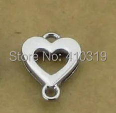 Wholesale 100pcs/lot heart shape slide & hang charm Connector fit for 8mm diy accessories
Wholesale 100pcs/lot heart shape slide & hang charm Connector fit for 8mm diy accessories