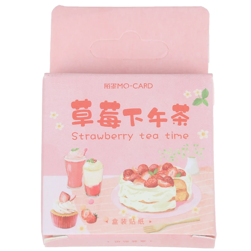 46pcs/box Cute Strawberry Dessert DIY Diary Craft Stickers Scrapbooking Decor Kawaii 44*44mm
46pcs/box Cute Strawberry Dessert DIY Diary Craft Stickers Scrapbooking Decor Kawaii 44*44mm