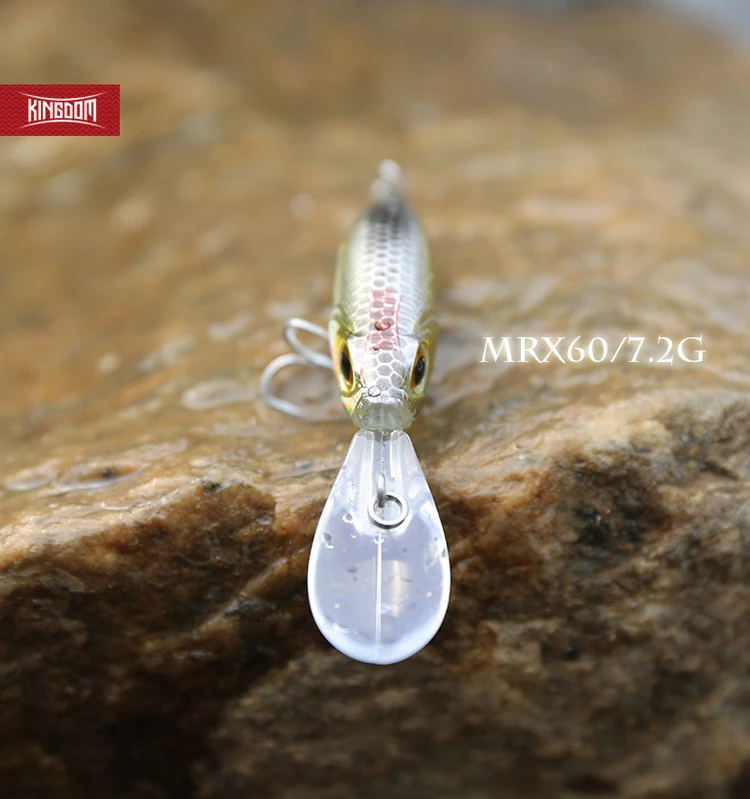 KINGDOM Fishing Lure Suspending Minnow 60mm 7.2g 70mm 10g Strong Hooks Artificial Hard Jerkbait Wobblers Model 5502
KINGDOM Fishing Lure Suspending Minnow 60mm 7.2g 70mm 10g Strong Hooks Artificial Hard Jerkbait Wobblers Model 5502
