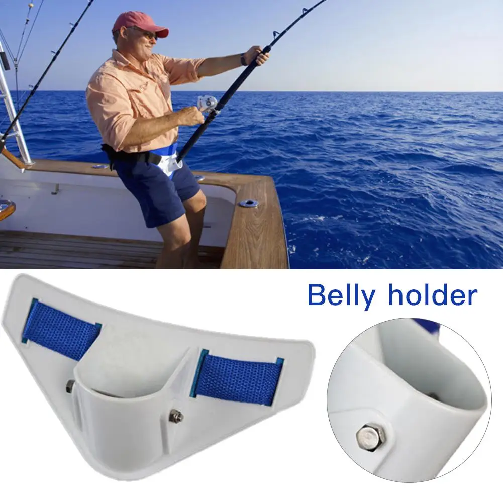 

Fishing Durable Boats Rod Pole Stand Holder Saltwater Fishing Fighting Belt Waist Support Holder Adjustable Sea Belt