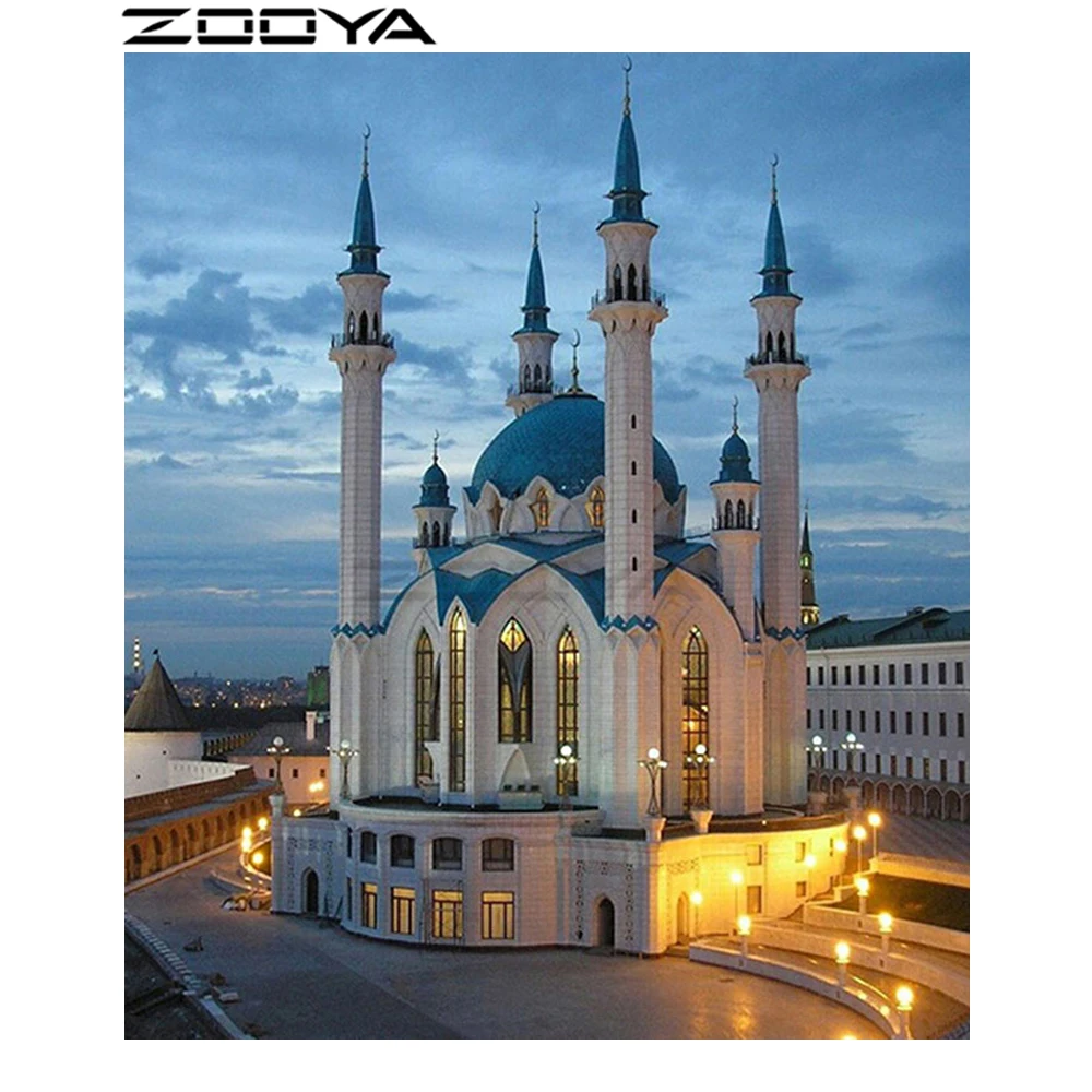 ZOOYA DIY Full Diamonds Painting Cross-Stitch Embroidery 3d Diamonds Set For Embroidery Night Castle Beautiful Landscape R247
ZOOYA DIY Full Diamonds Painting Cross-Stitch Embroidery 3d Diamonds Set For Embroidery Night Castle Beautiful Landscape R247