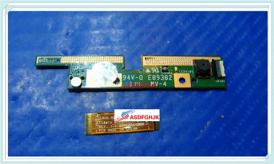 Используется для Asus Transformer T100TA-B1-GR 10.1 плата для камеры w Cable 60NB0450-SM1040 100% TESED OK
Используется для Asus Transformer T100TA-B1-GR 10.1 плата для камеры w Cable 60NB0450-SM1040 100% TESED OK