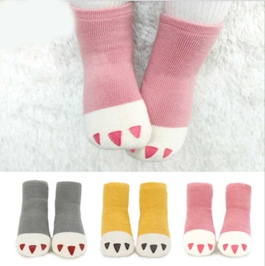 Unisex Baby boys Socks Short Cotton paw print Sock Baby Boy Girl Cute Pattern Floor Socks fleece Anti Slip kids Socks
Unisex Baby boys Socks Short Cotton paw print Sock Baby Boy Girl Cute Pattern Floor Socks fleece Anti Slip kids Socks