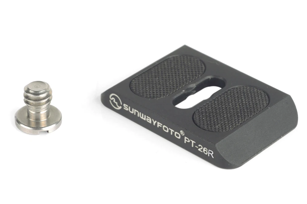 SUNWAYFOTO PT-26R Tripod Head Quick Release Plate for DSLR Camera Tripod Head Professional Aluminum Monopod Quick Release Plate
SUNWAYFOTO PT-26R Tripod Head Quick Release Plate for DSLR Camera Tripod Head Professional Aluminum Monopod Quick Release Plate